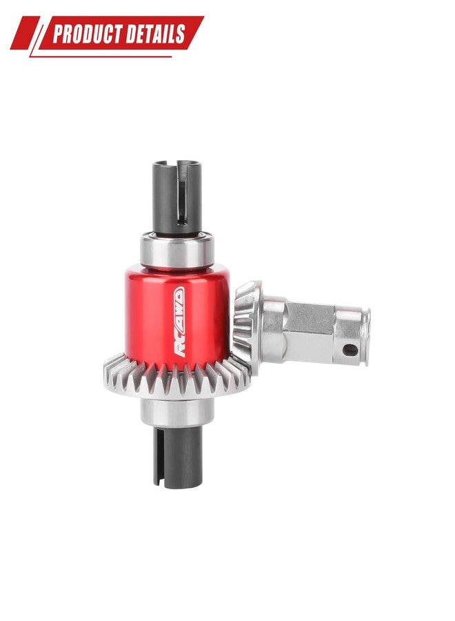 RCAWD Oiltight Differential 30T 0.8Mod with 12T Main Gear Replace for ARA311177V2, for Arrma 1/16 Mojave Grom 1/14 Typhon 1/18 Granite, Losi 1/12 Oil Filled Rear Differential Upgrades Part - Image 5